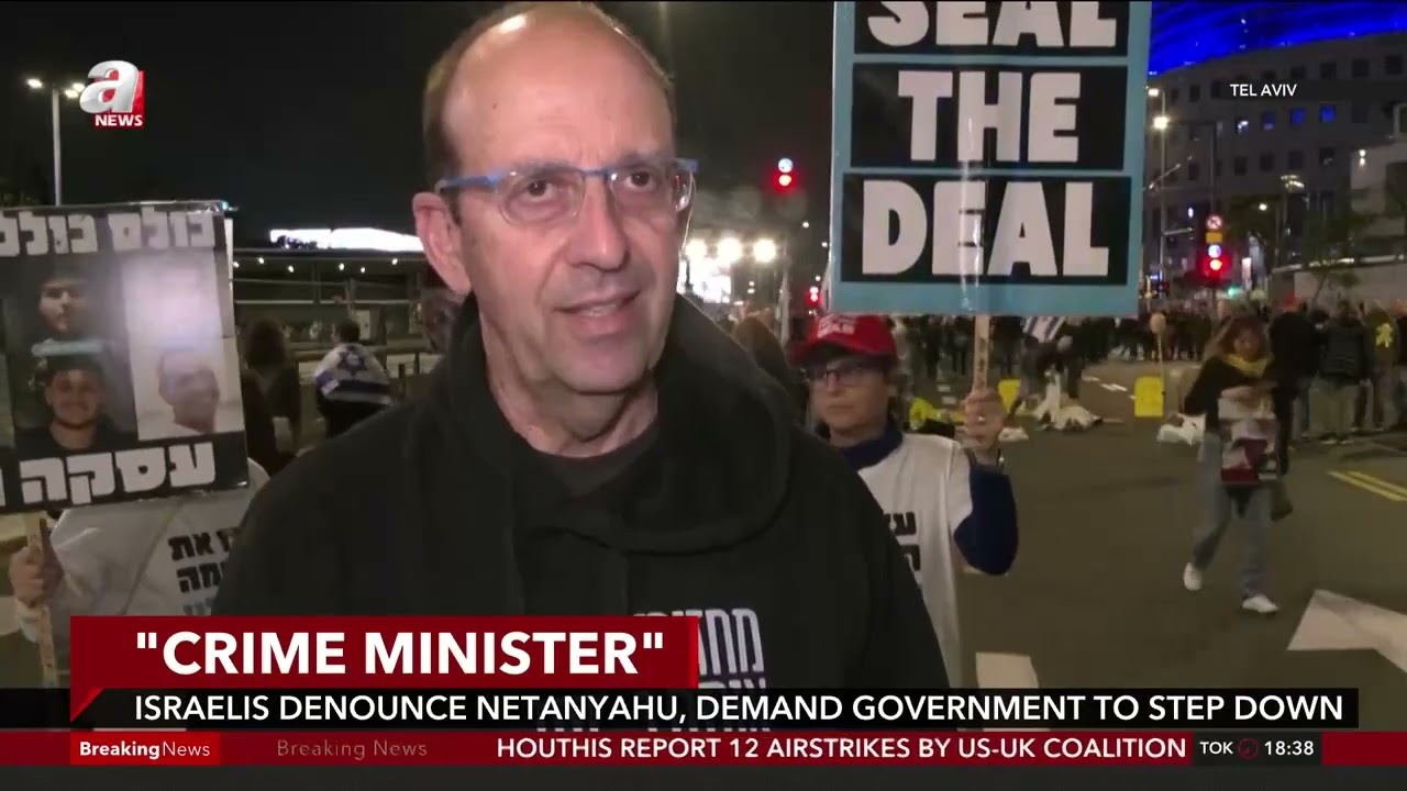 Thousands protest against Netanyahu over Gaza genocide