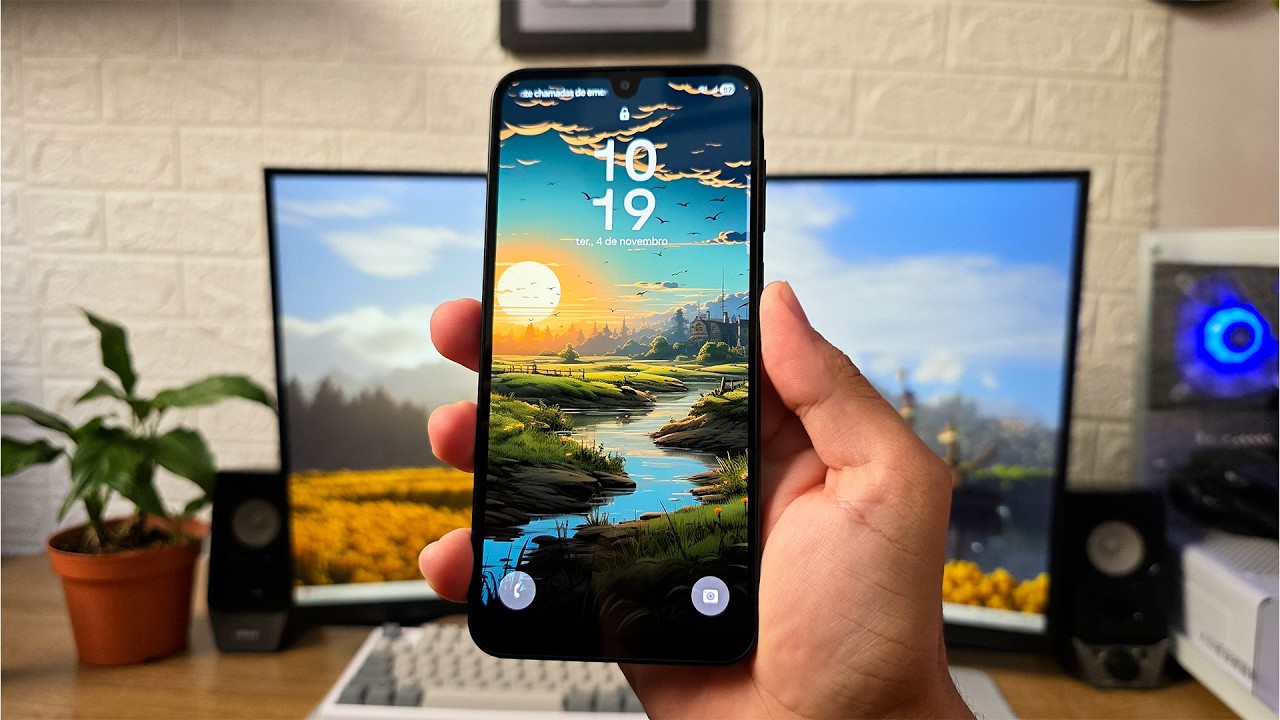 Samsung Galaxy A17 unboxing e testes, impressões Samsung Galaxy A17 4G 256 GB 8 GB RAM