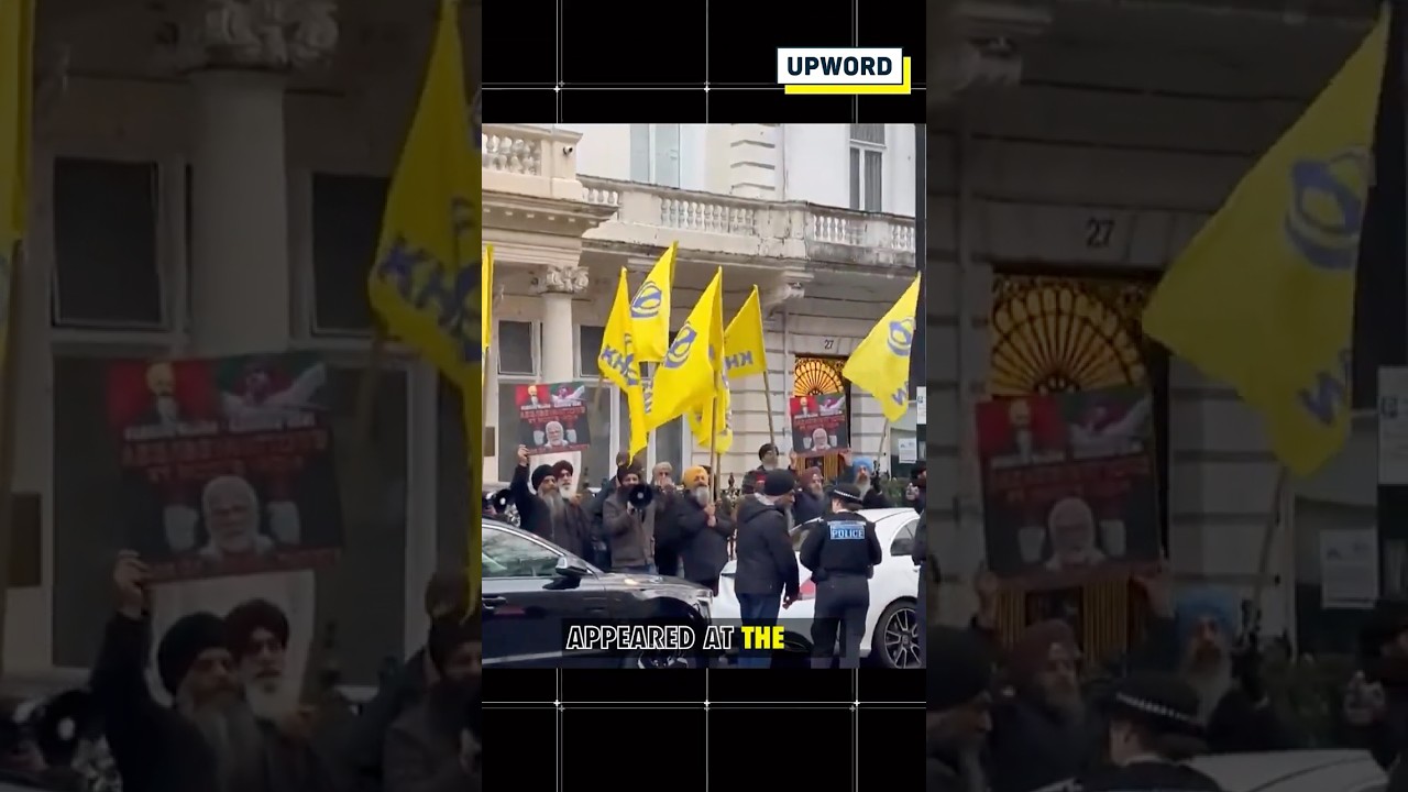 Индуисты протестуют против геноцида. Экстремисты-халистанцы срывают протест. Это говорит само за ...