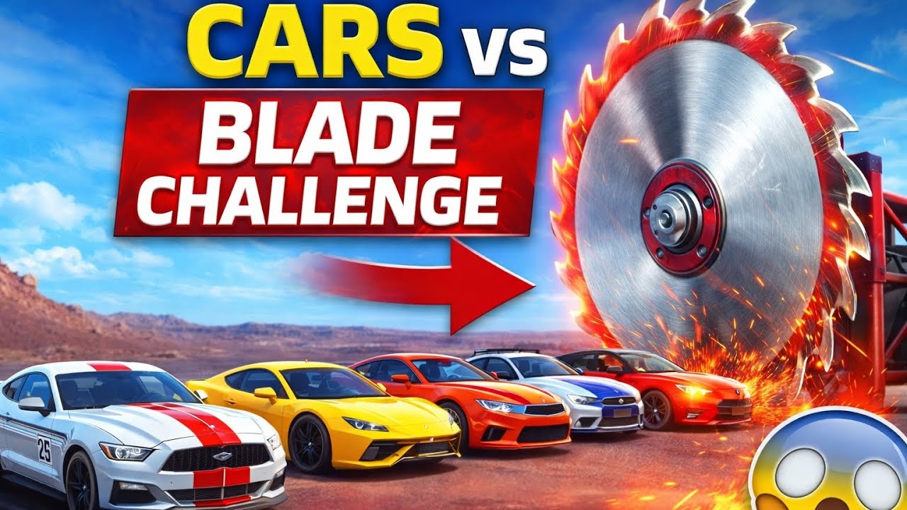 Blade Challenge 💥 | Konsi Car Bache Gi? | Cars vs Blade | Drive CSX