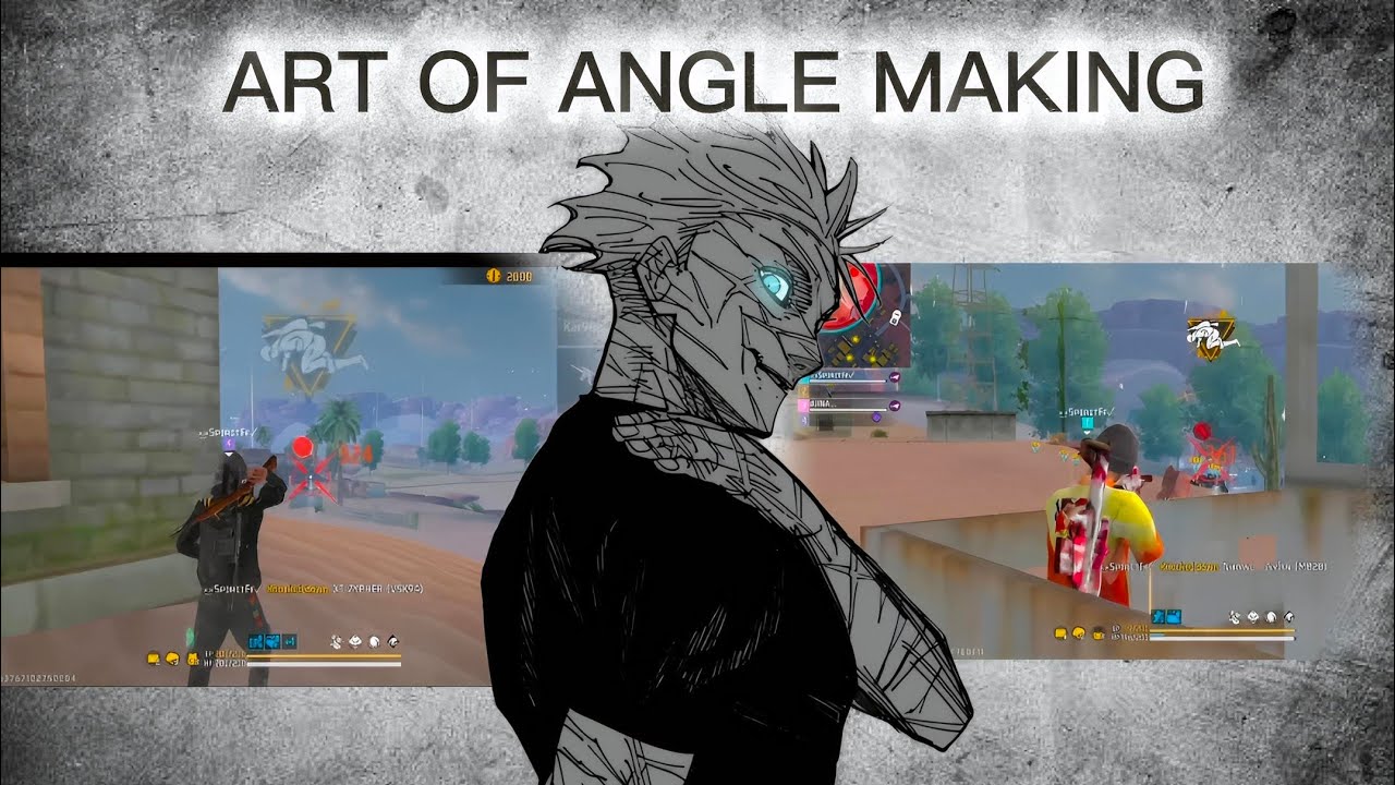 THE ART OF ANGLE MAKING 🚀📈 TOURNAMENT HIGHLIGHT 💀 BY SPIRIT FF ☠️🔥