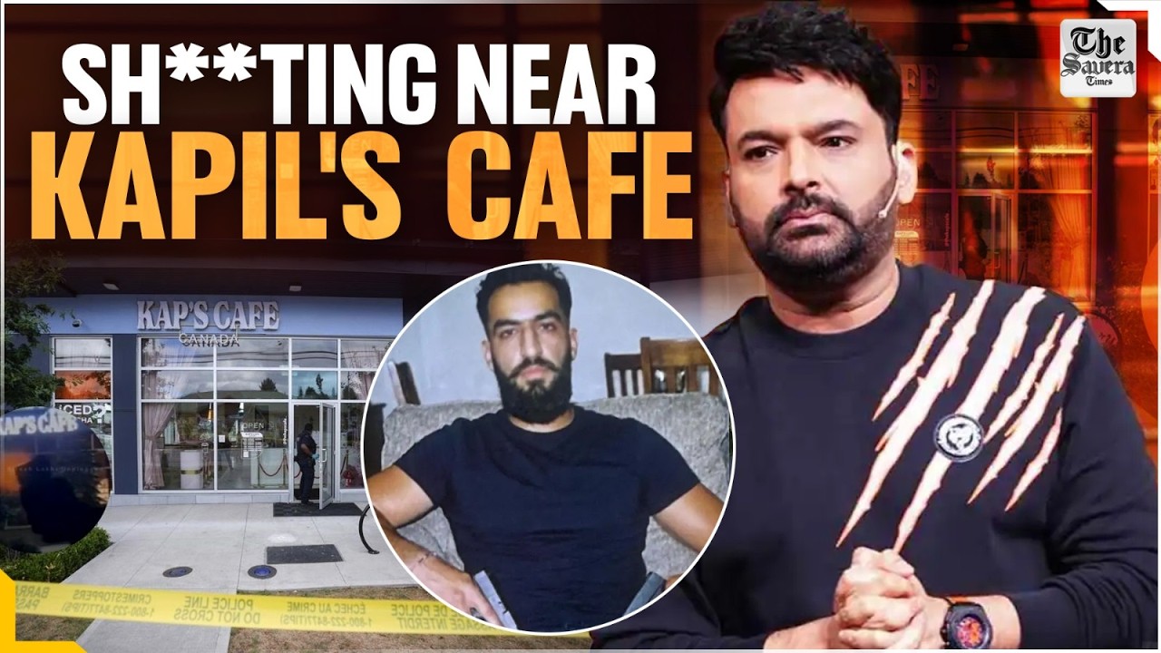 Sho*oting Near Kapil Sharma&rsquo;s Cafe in Canada | Gang Threat Claims Shock Surrey
