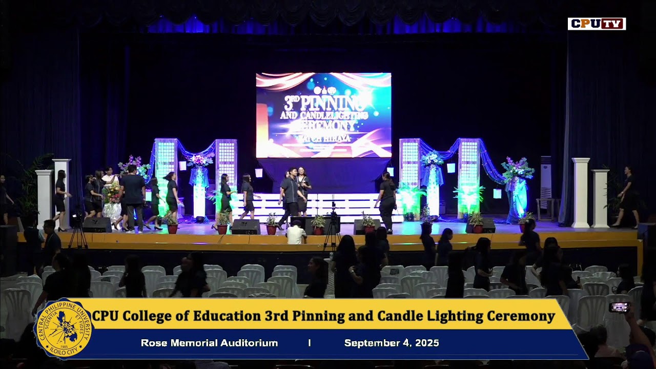 𝐂𝐏𝐔 𝐂𝐨𝐥𝐥𝐞𝐠𝐞 𝐨𝐟 𝐄𝐝𝐮𝐜𝐚𝐭𝐢𝐨𝐧 𝟑𝐫𝐝 𝐏𝐢𝐧𝐧𝐢𝐧𝐠 𝐚𝐧𝐝 𝐂𝐚𝐧𝐝𝐥𝐞 𝐋𝐢𝐠𝐡𝐭𝐢𝐧𝐠 𝐂𝐞𝐫𝐞𝐦𝐨𝐧𝐲