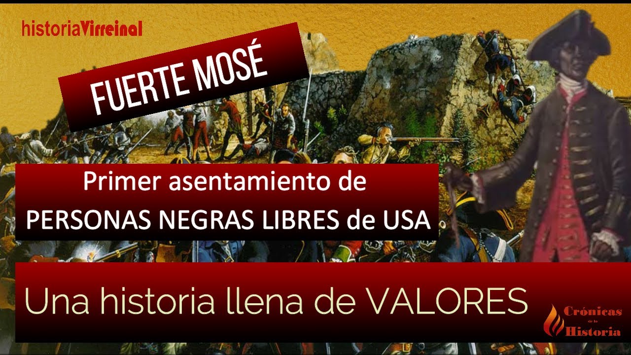 🔥🔥🔥 FUERTE MOSE, Antiguos ESCALVOS defendiendo Florida y su libertad.🔥🔥🔥