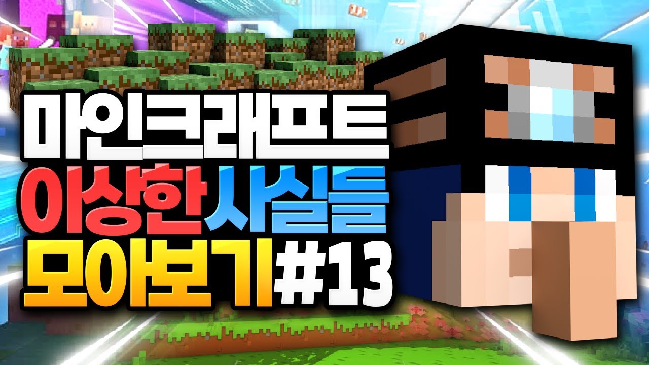 마인크래프트 이상한 사실들 모아보기 #13 (Minecraft)