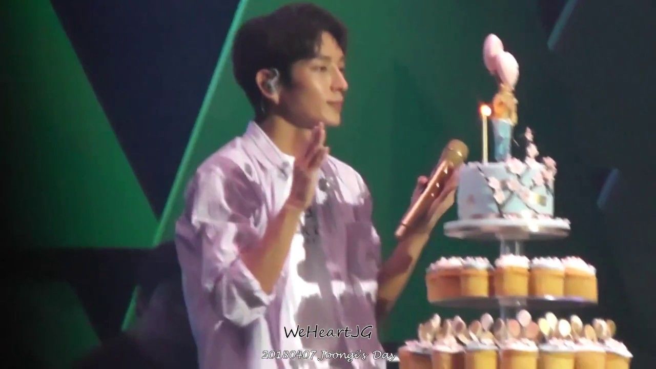20180407 Joongi's Day - Lee Joon Gi 이준기 Cute Moment ⑥ - Make A Wish