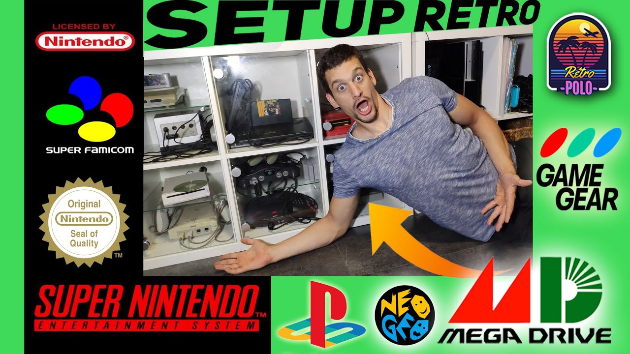 😱 Le SETUP R&Eacute;TRO d'Arnaud TCK ! 😱