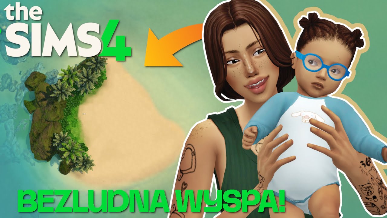 Czy moja Simka da rade wychować dziecko na bezludnej wyspie? SIMS 4 CIĄŻA
