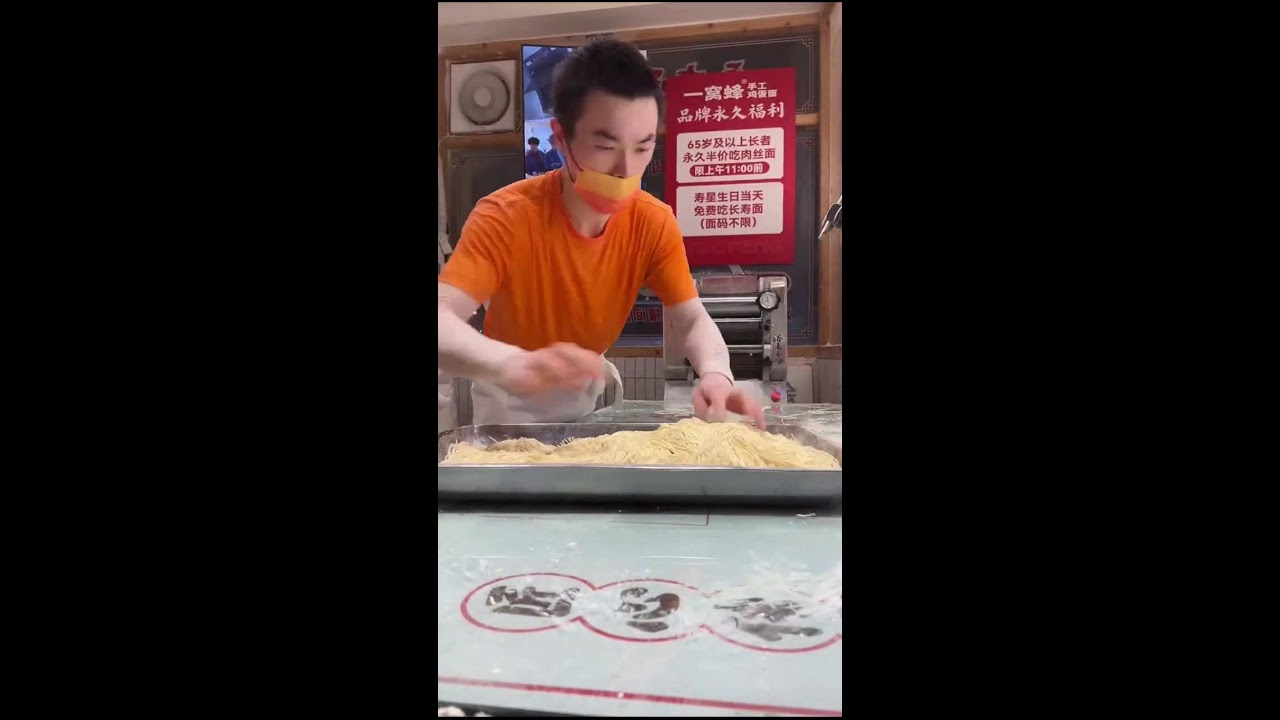 Uncut Livestream | Rhythmic Noodle-Making with Small Machine | Ambient Sounds Only