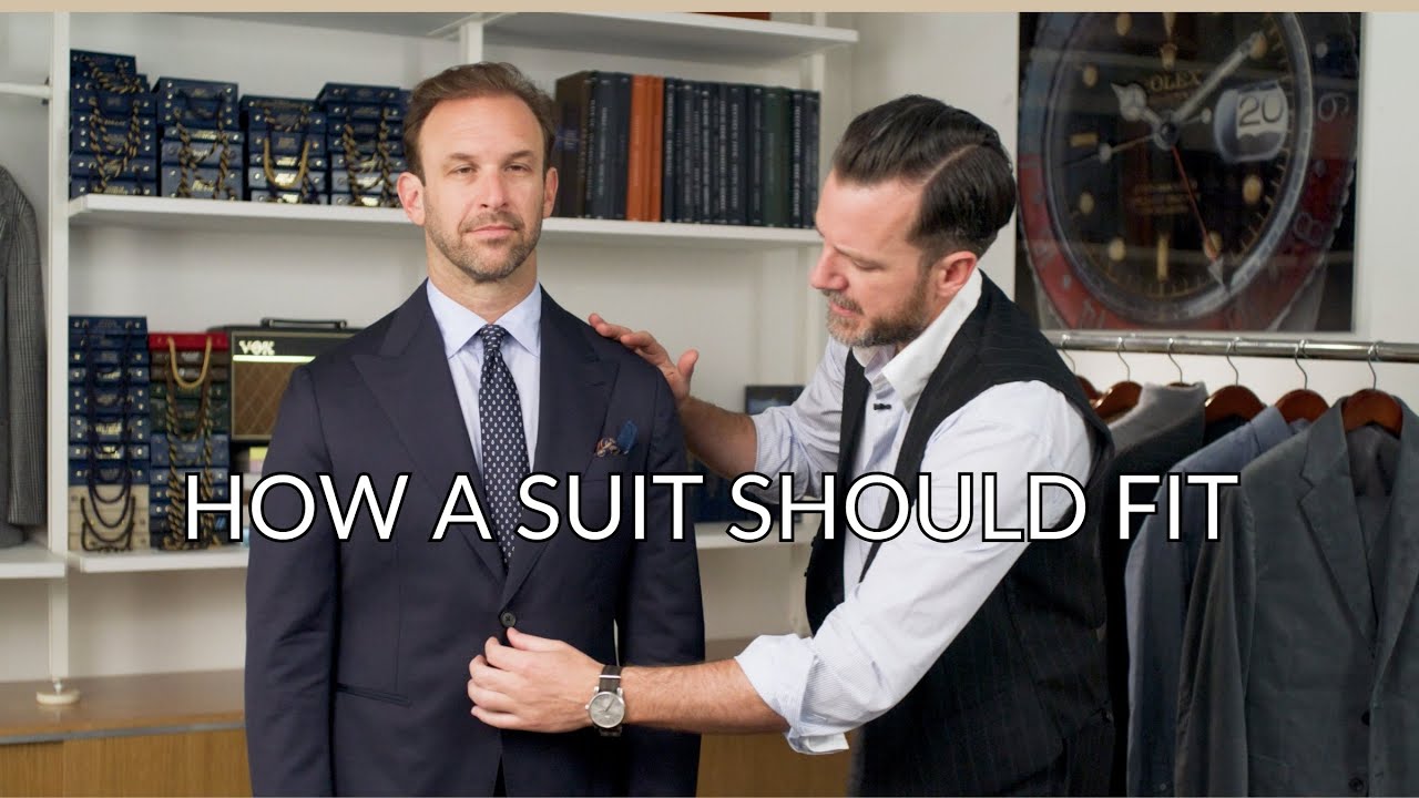 How A Suit Should Fit