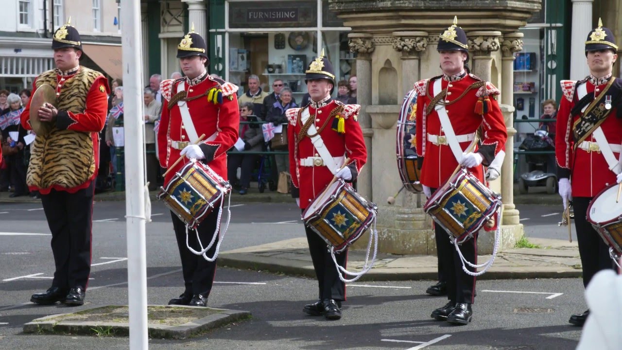 Royal Anglian Regiment Granted The Freedom Of Entry To Uppingham