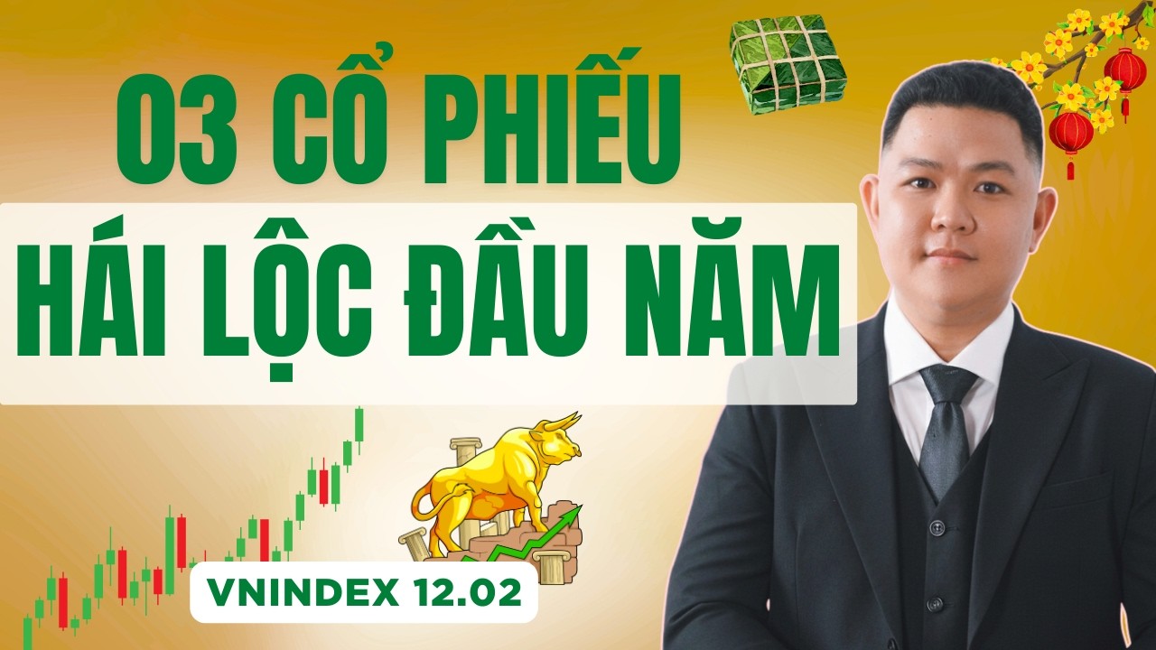 Chứng Khoán Hôm Nay: 03 Cổ Phiếu Cực Ngon Chuẩn Bị Bứt Phá! Cơ Hội Hái Lộc Đầu Năm