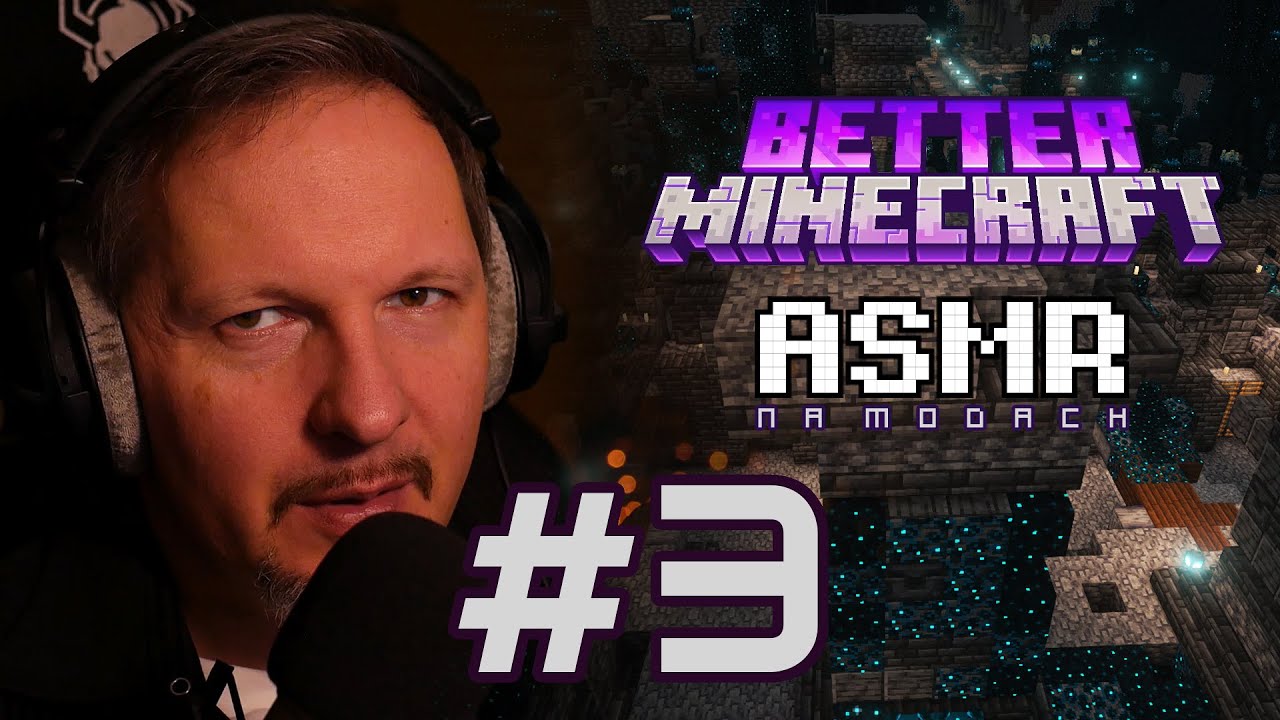 ASMR 🎧 G | Relaks z Minecraftem #3 - W poszukiwaniu diamentów (gameplay, szept)