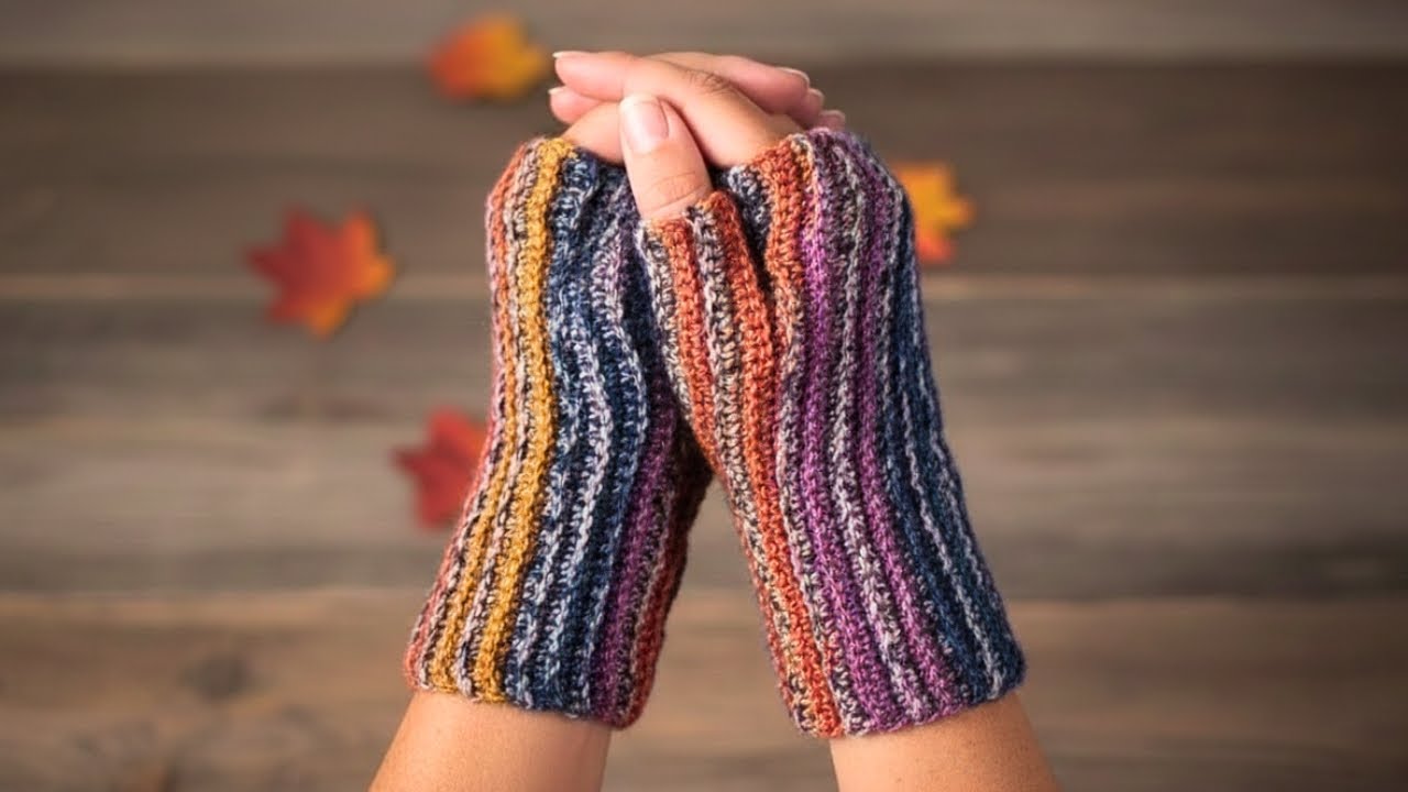 BEAUTIFUL Fingerless Gloves | EASY Crochet Tutorial