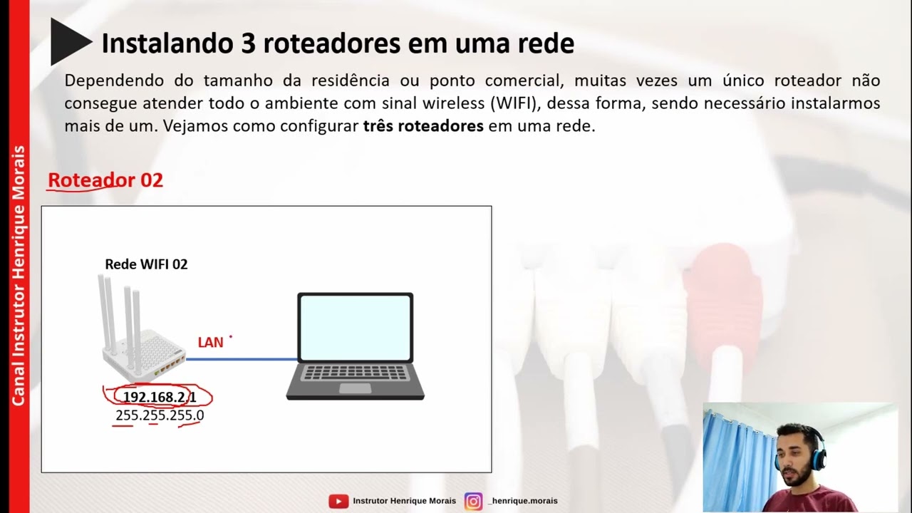 Como configurar três roteadores em uma rede (parte 2)
