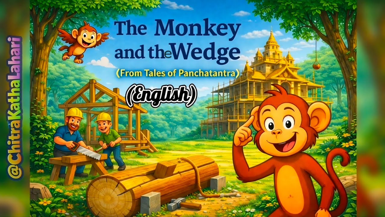 The monkey and the wedge - English 