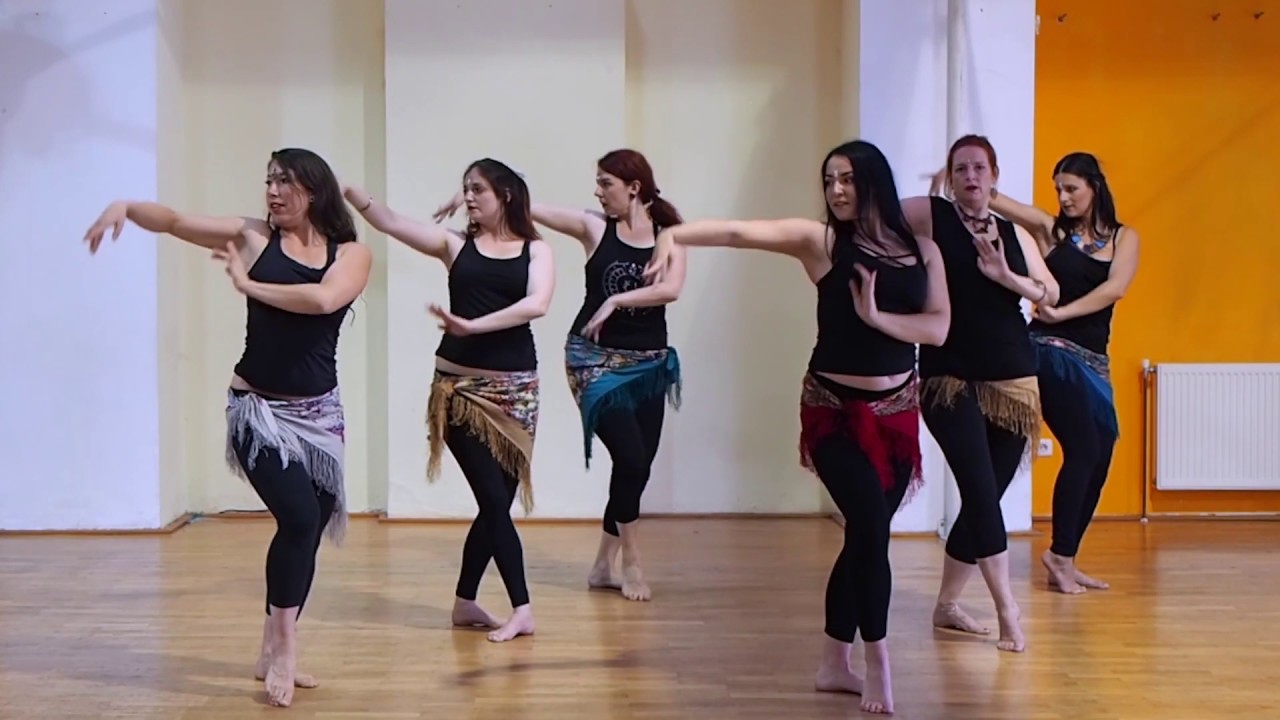 Tribal Fusion students choreo by Manca Pavli