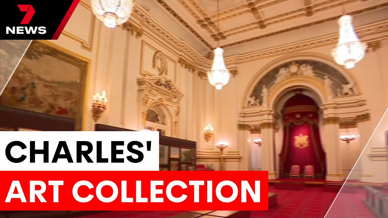 The King's private art collection unveiled at Buckingham Palace | 7NEWS