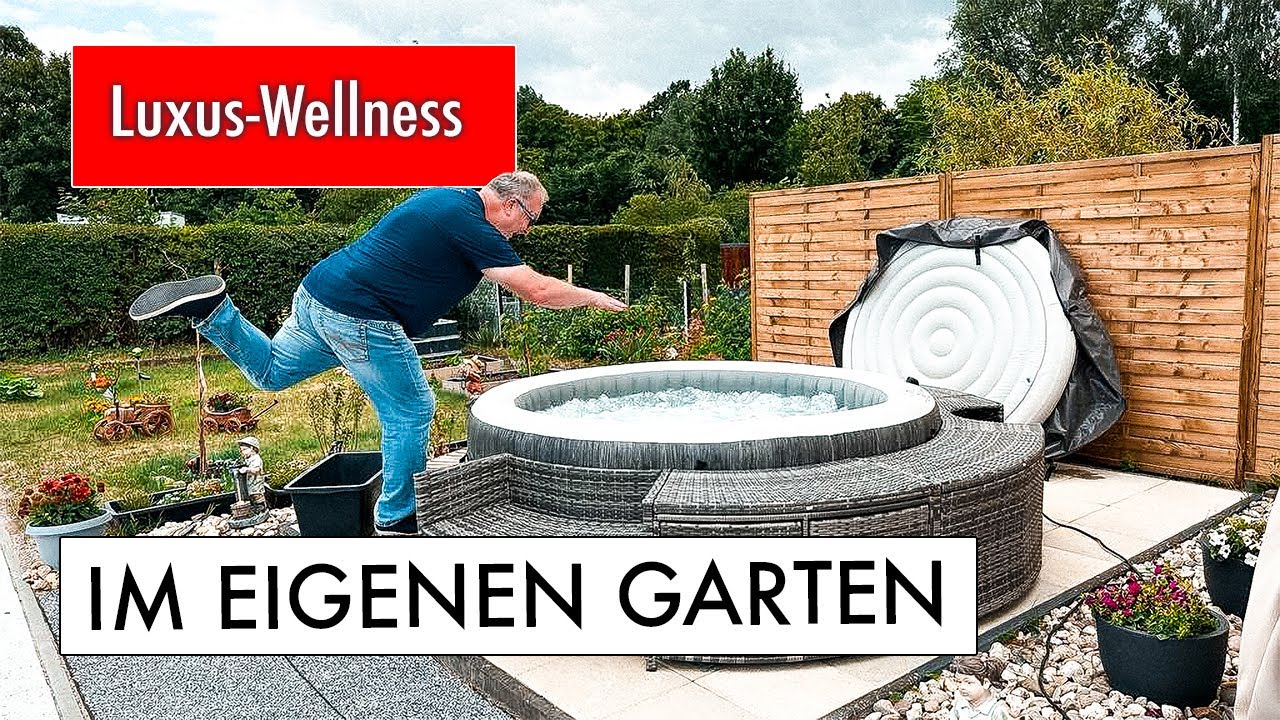 Whirlpool PURESPA Deluxe Set: Dein persönliches Spa-Wellness Paradies im eigenen Garten!