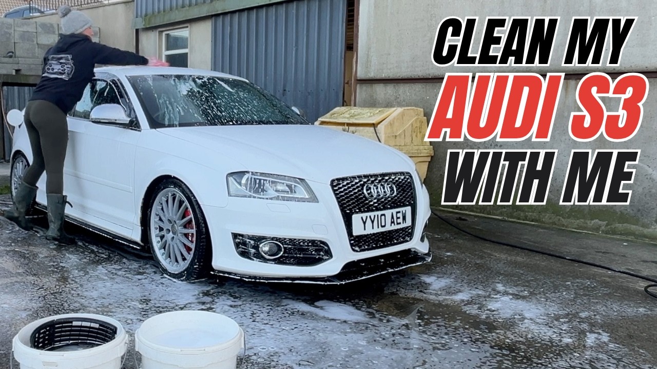 Audi S3 8P Maintenance Wash ASMR | Satisfying