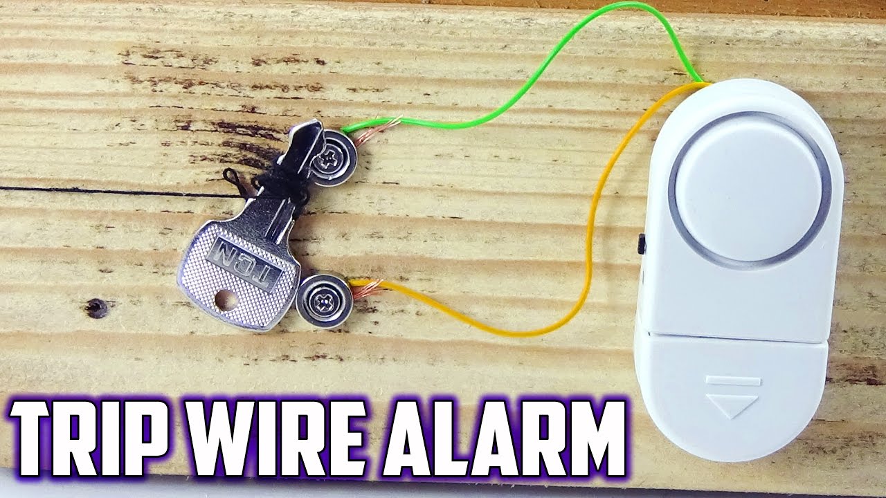 DIY Trip Wire Alarm Using Neodmyium Magnets
