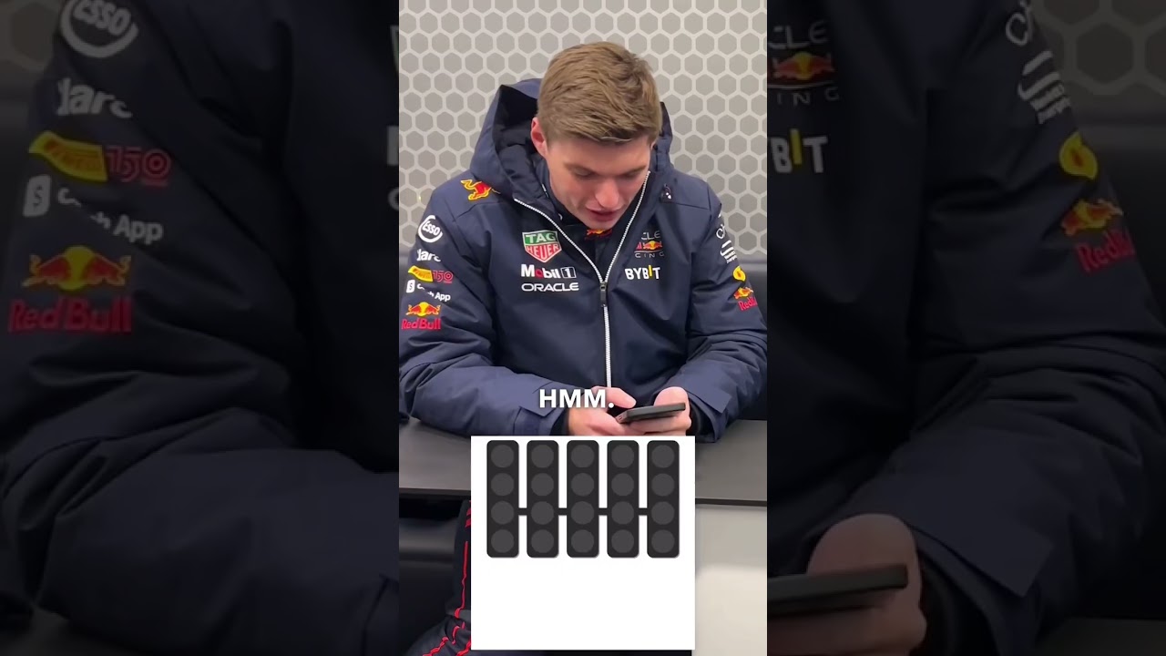MAX VERSTAPPEN DOES REACTION SPEED TEST🚦😳  Who Will Win?
