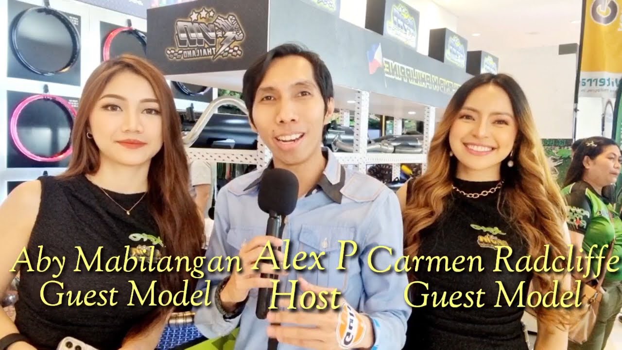 QA with Carmen Radcliffe Aby Mabilangan Inside Racing Day 1 March 21,2025 WTC Sexy Model Motorshow