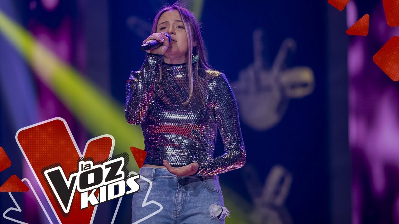 María Paula canta Devuélveme El Corazón – Audiciones a Ciegas | La Voz Kids Colombia 2019