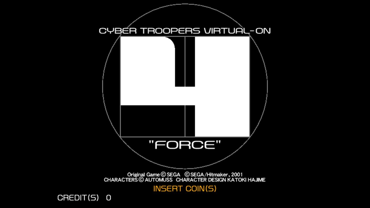 Cyber Troopers Virtual-On Force Arcade