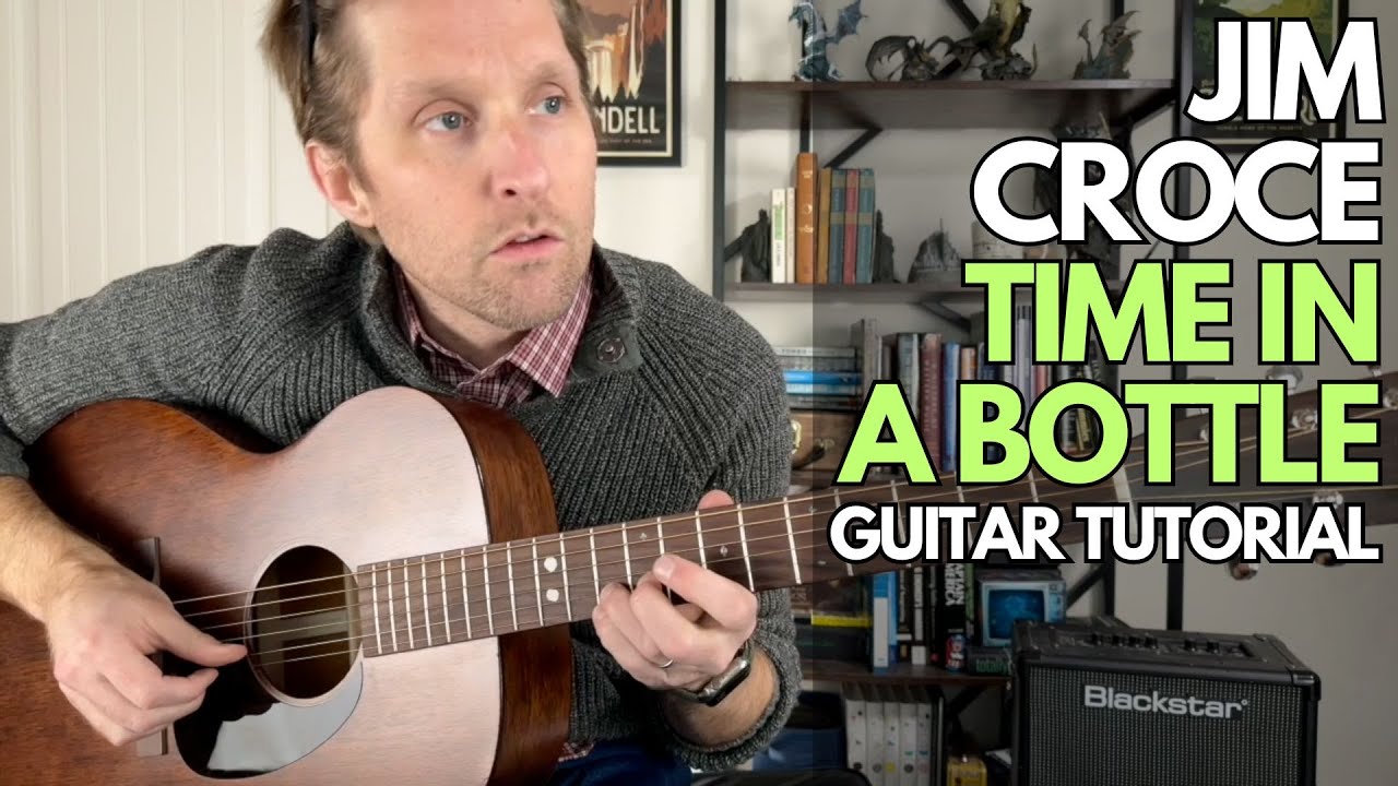Time in a Bottle by Jim Croce Guitar Tutorial - Guitar Lessons with Stuart!