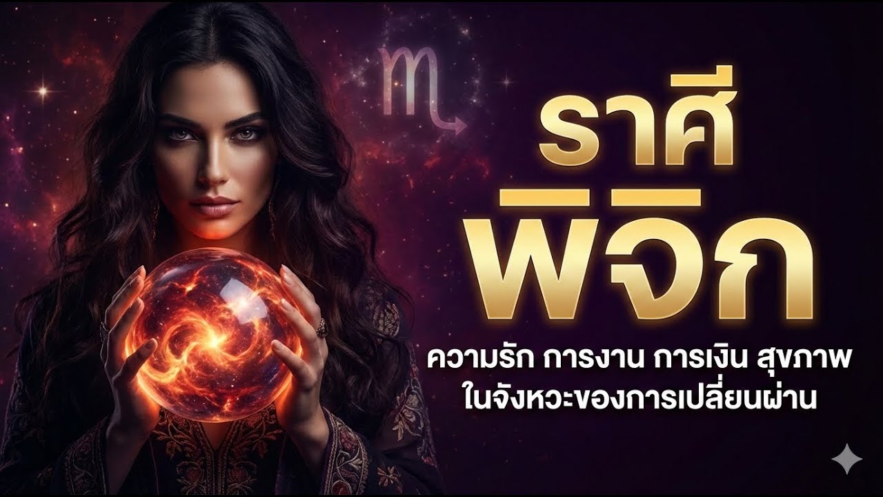 ♏ ราศีพิจิก ต้นปี 2569 | เมื่อชีวิตกำลังพาคุณเปลี่ยนแปลงจากข้างในอย่างเงียบ ๆ