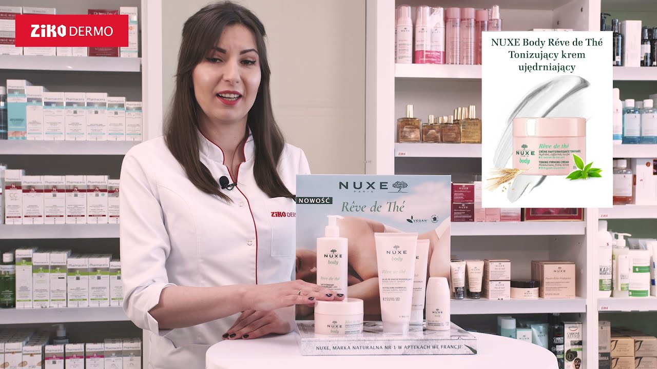 Nuxe Body R&ecirc;ve de Th&egrave; - rewitalizująca moc zielonej herbaty
