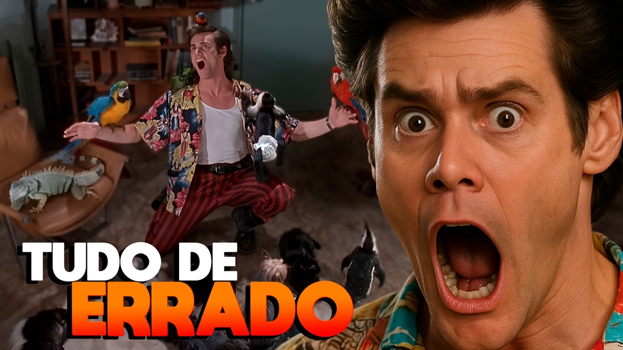 TUDO de ERRADO com ACE VENTURA: UM DETETIVE DIFERENTE