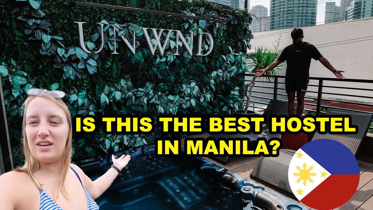 Would you stay at this LUXURY HOSTEL in MANILA?? - PHILIPPINES 2022 🇵🇭