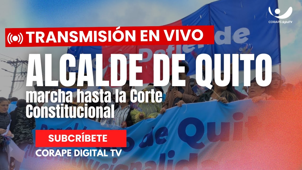 #EnVivo | Alcalde de Quito presentará demanda contra la Ley de GAD