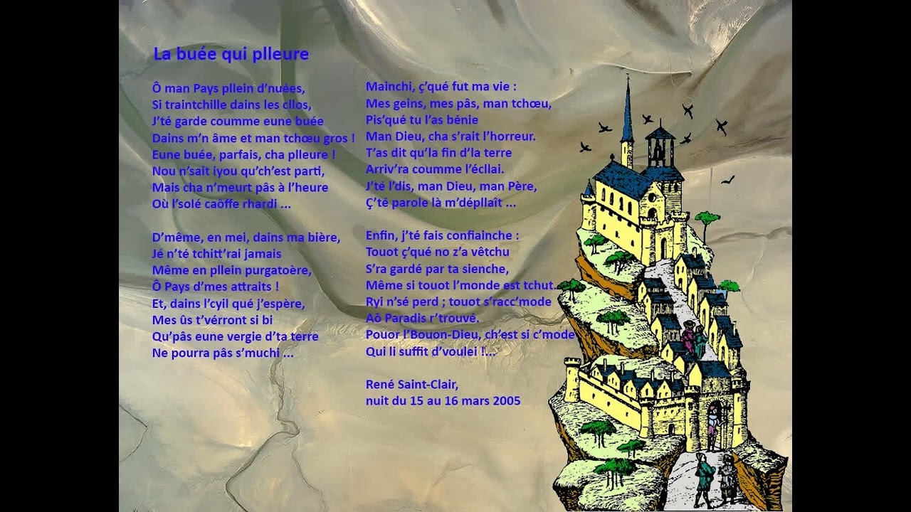 La buée qui plleure