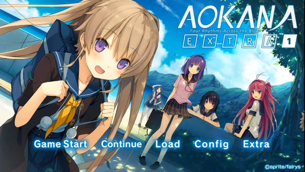 (Game Visual Novel) Game Aokana Four Rhytm Across The Blue EXTRA 1, Game Android/Offline.