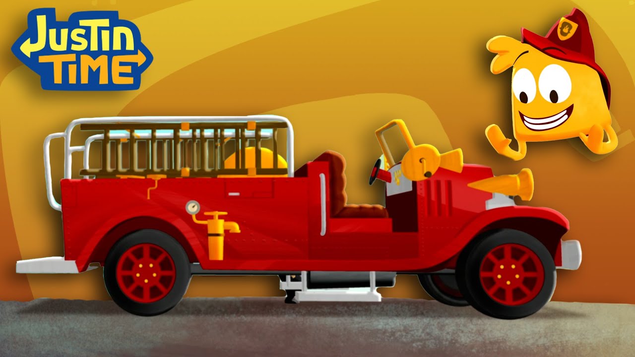 Trucks and Trains! 🚚 6 FULL EPISODES! 🏎️ Justin Time 🚂