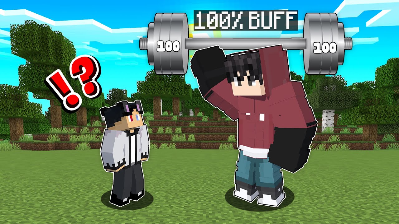 Wetzkie Got 100% BUFF in Minecraft!