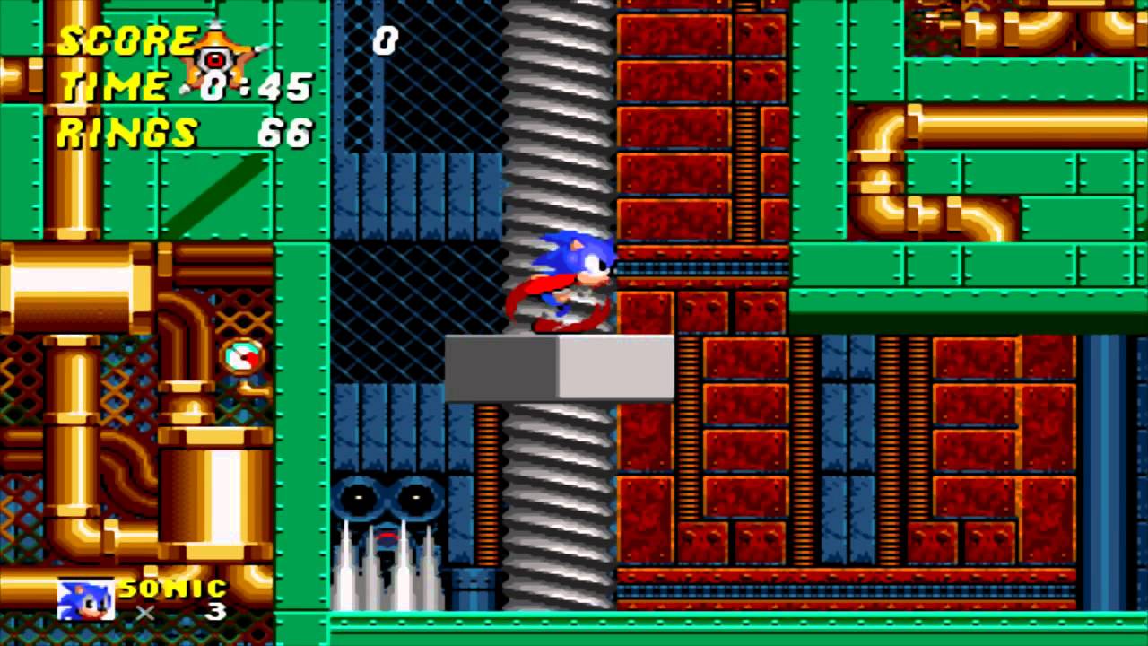 Sonic the Hedgehog 2: Metropolis Zone Act 1