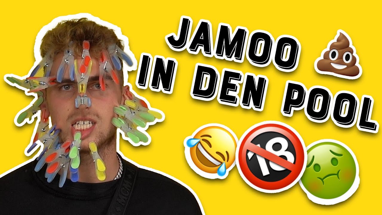 JAMOOTV macht in den Pool und hat &Uuml;BERRALL HAUSVERBOT🔞 (mit KNK Crew)