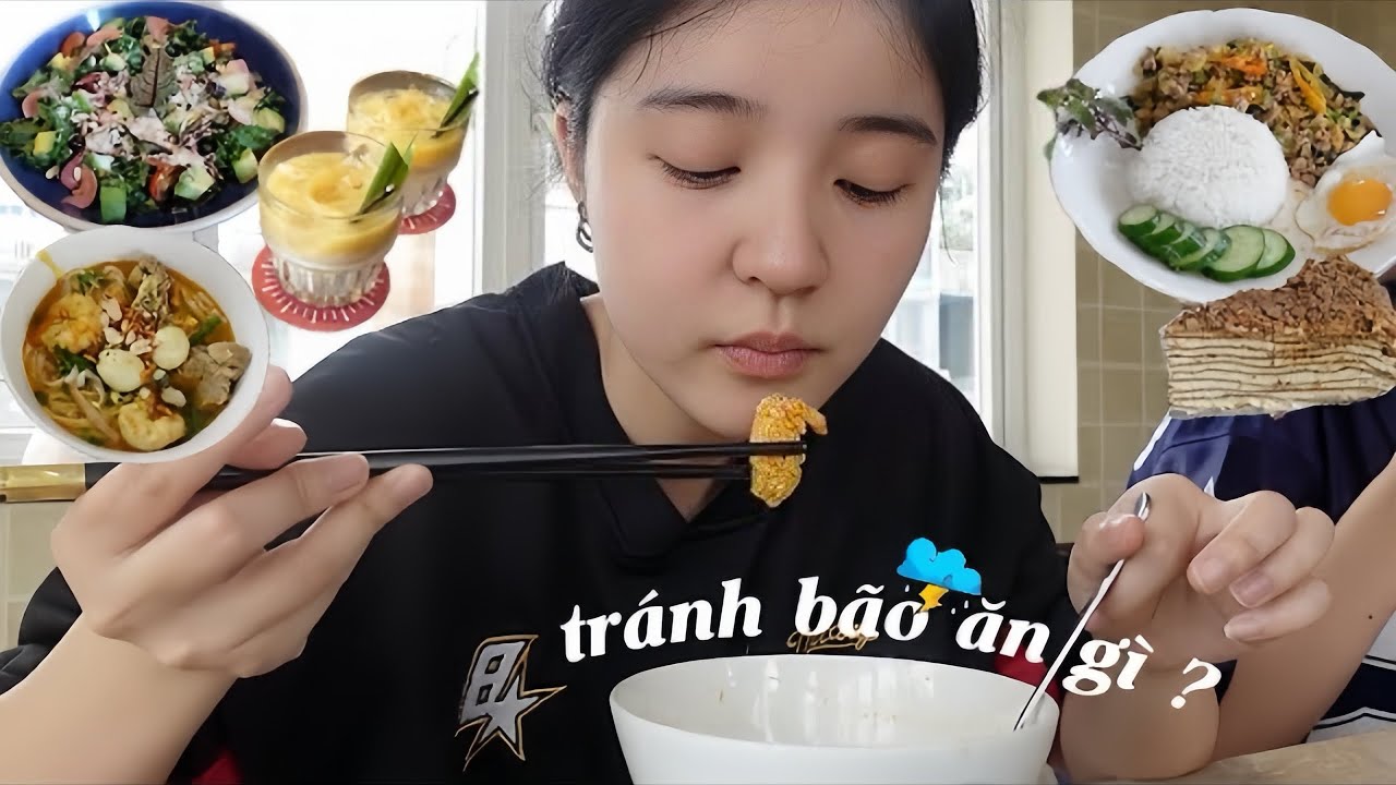 SINH VIÊN Ở NHÀ TRÁNH BÃO ĂN GÌ ? 🇻🇳 (bị bão ghost)