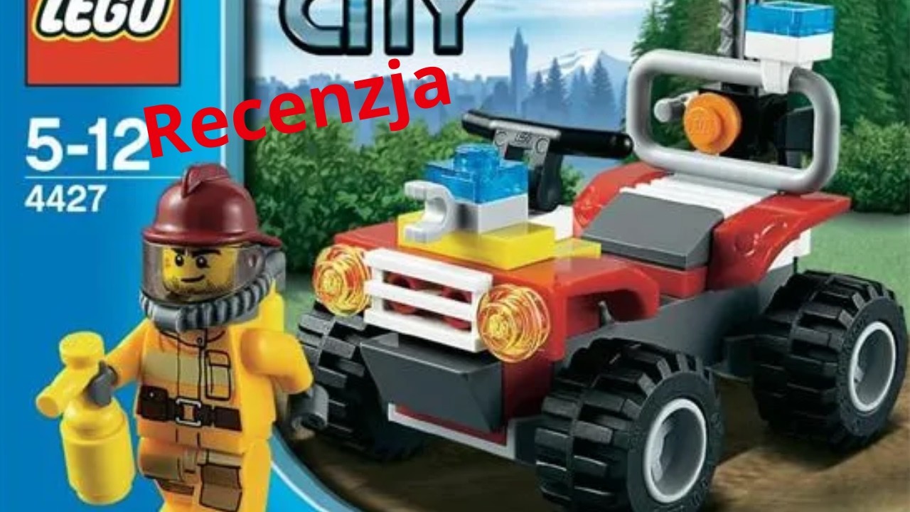 🚒 LEGO City 4427 Łazik Strażacki &ndash; Jeden Strażak, Jeden Quad i Wielka Misja! | Recenzja