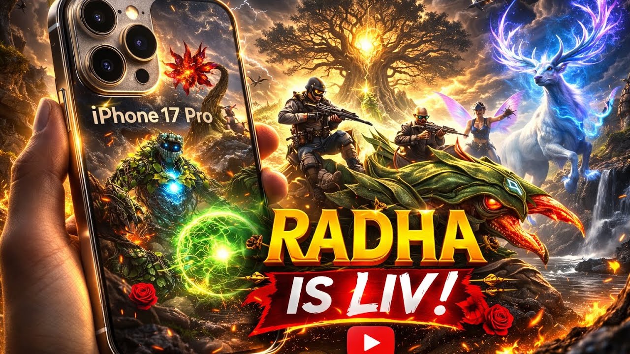 😍येणार का राधा सोबत BGMI खेळायला🧚🏻‍♀️#bgmilive #shortsfeed #iphone17pro #girlgamer