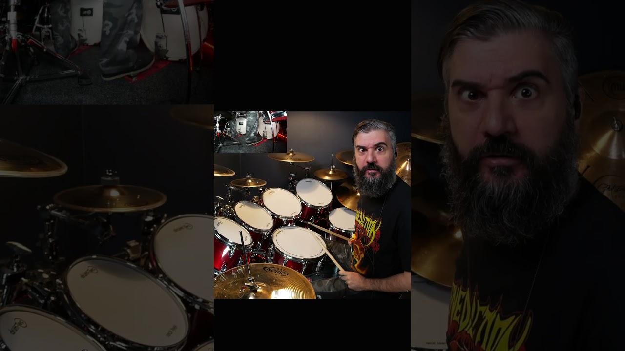 KILLER DRUM INTRO - CYBER  WASTE — RAYMOND HERRERA - FEAR FACTORY