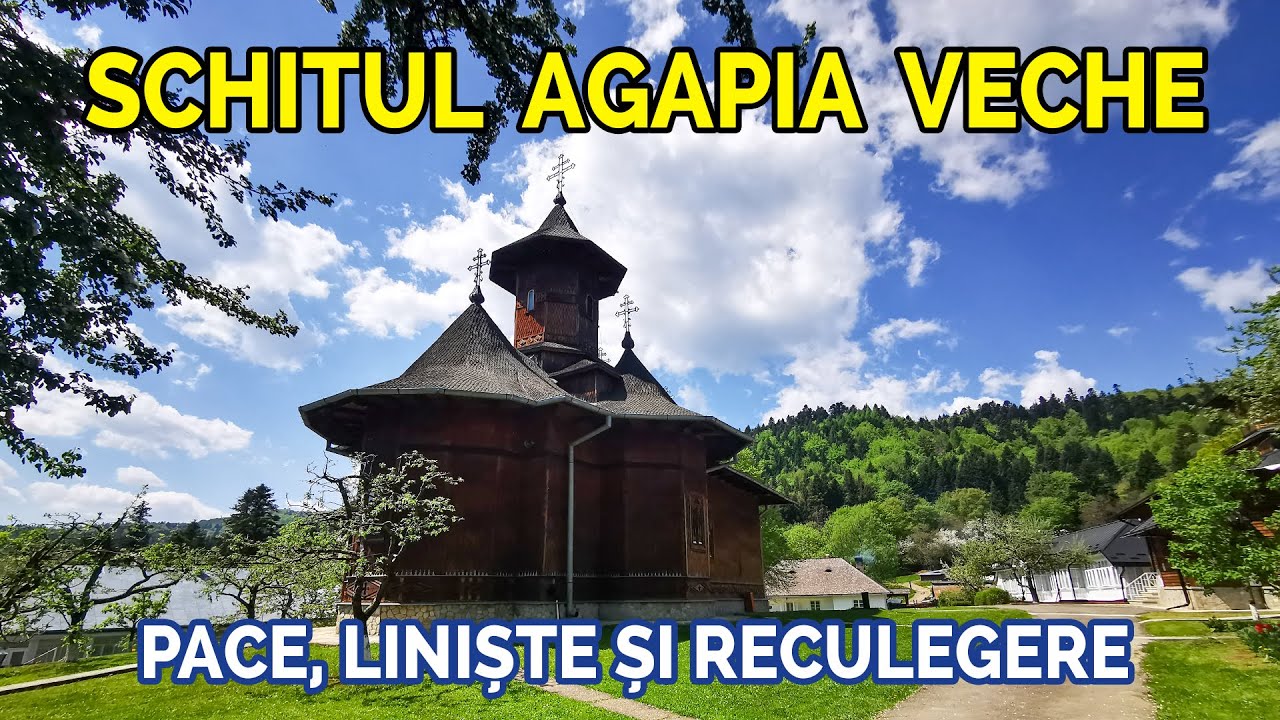 ✝️ Schitul AGAPIA VECHE – Pace, Liniște și Reculegere 😇 | Ai fost vreodată aici? 🕊️
