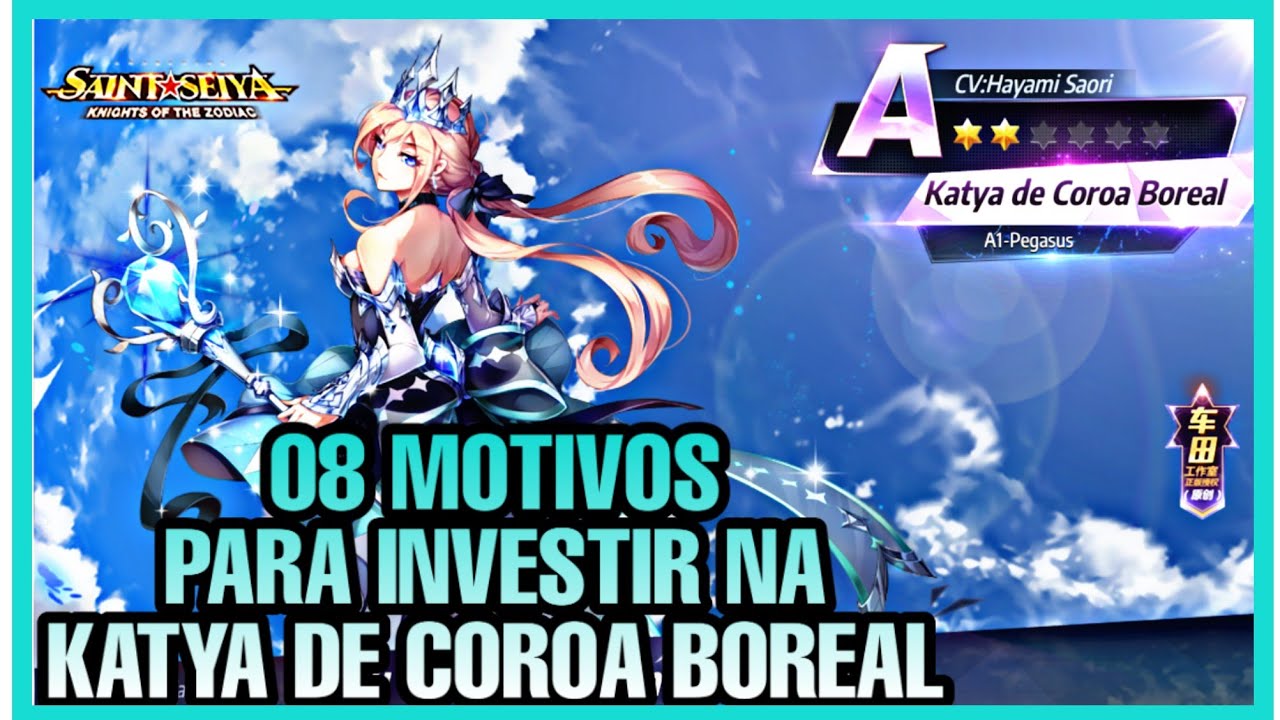 Katya de Coroa Boreal Vale a Pena? (Review) - Saint Seiya Awakening