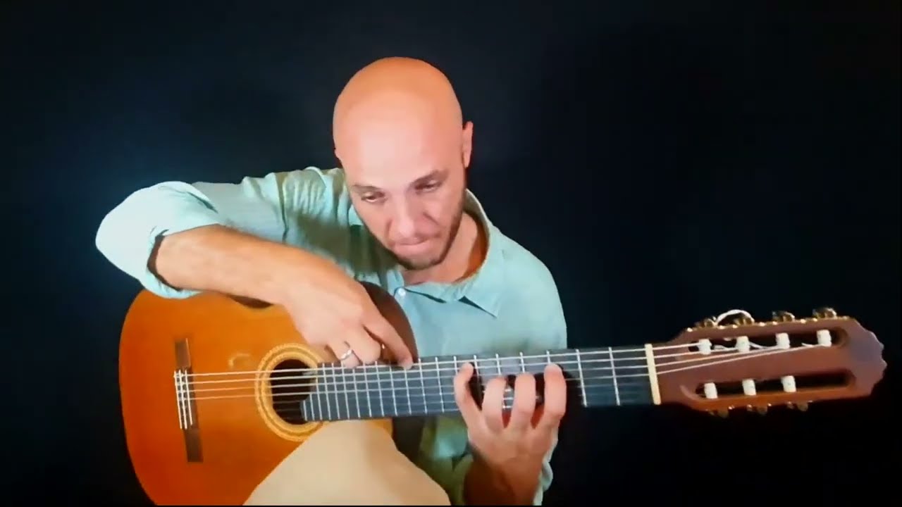 Improv on Tico Tico - gypsy hybrid technique #gypsyjazz