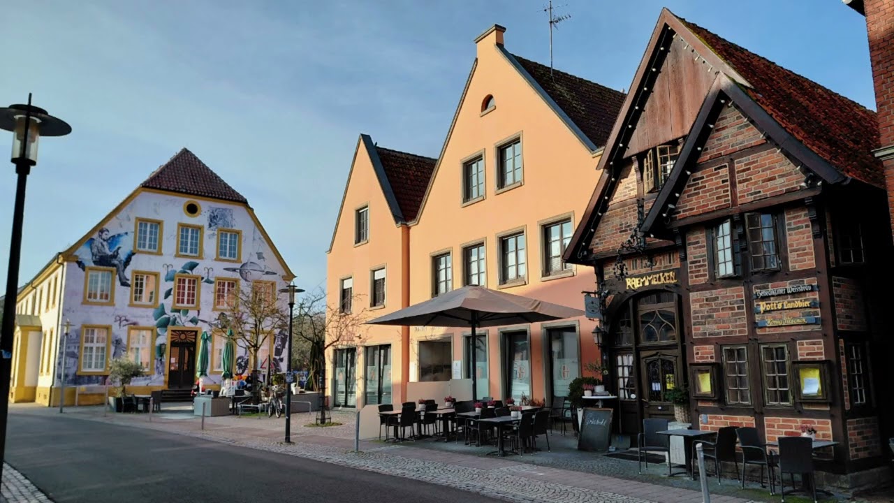 Oelde, Germany. Known for the Pott's Brewery which allows visitors to see the entire brewing.