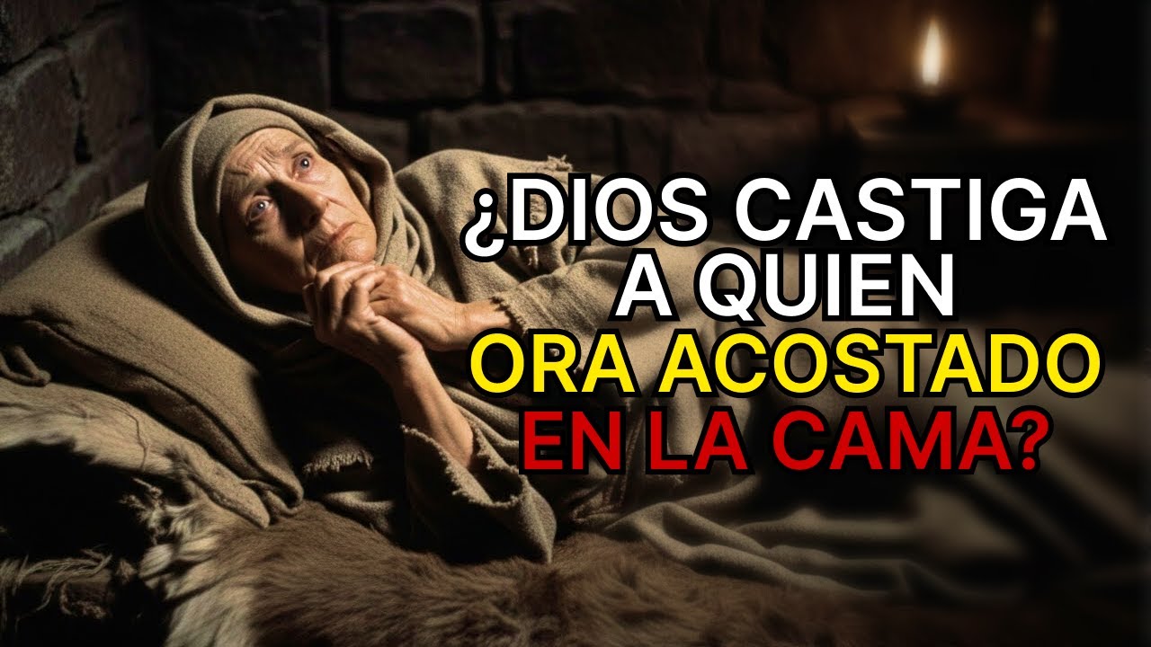 ¿Temes que Dios te castigue por orar acostado? Descubre la verdad bíblica sobre esto.